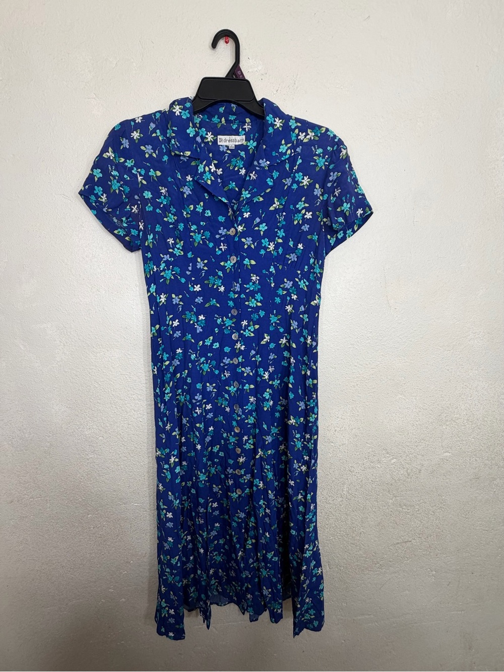 VTG 90s Dressbarn Floral Midi Dress | Cottagecore Whimsigoth Fairy Grunge